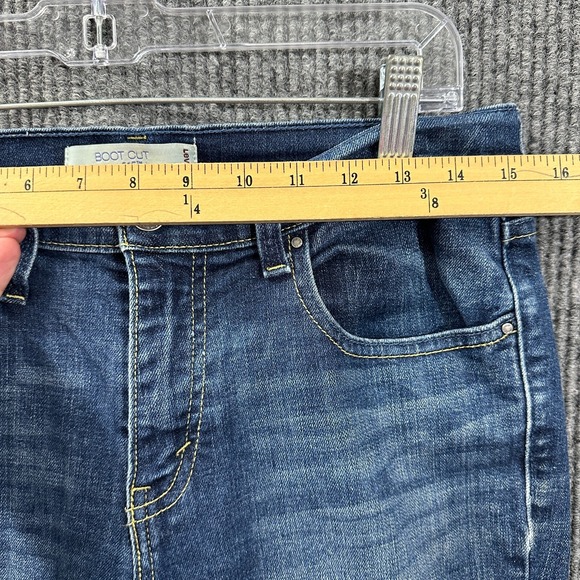 Levi's 515 Bootcut Womens Jeans Size 8S/C Blue Denim Stretch Casual Mid Rise - Picture 4 of 15